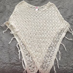 Justice Child poncho